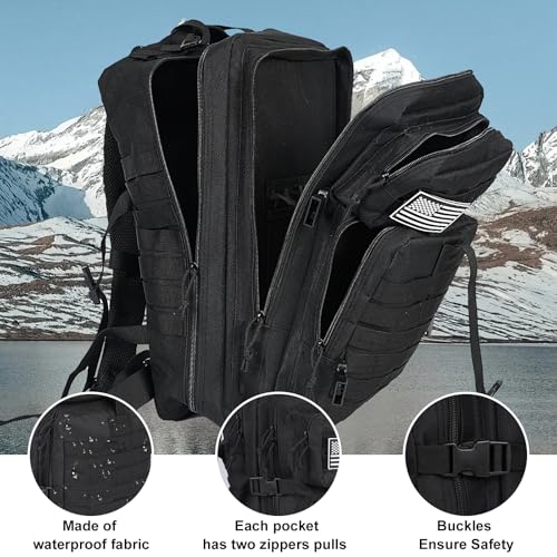 50L Large Military Tactical Backpack Molle Army Assault - Image 3