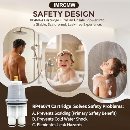 RP46074 Shower Cartridge Replacement Compatible with Delta - Image 6