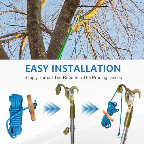 PR-20 Tree Pruner Rope Replacement Kit (20ft) Compatible - Image 6