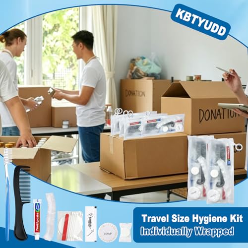 6 Sets Personal Hygiene Kit Bulk, Disposable Toothbrushes - Image 6