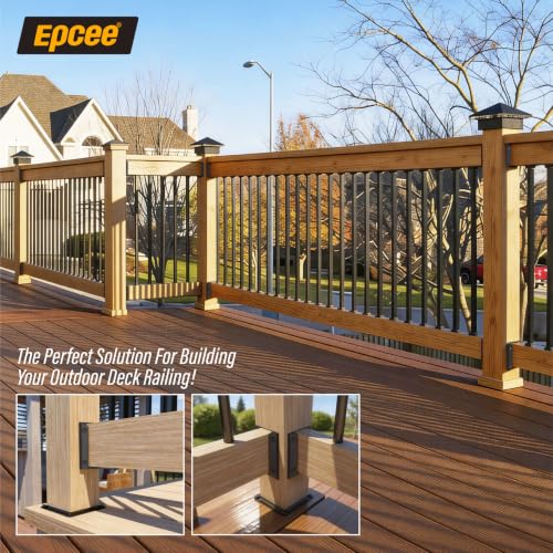 20pcs ADC-12 Aluminum Deck Railing Bracket, Deck Railing - Image 7