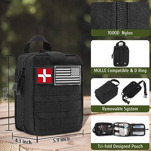 ABPIR 170 PCS Survival Kits, Survival First Aid Kit - Image 3