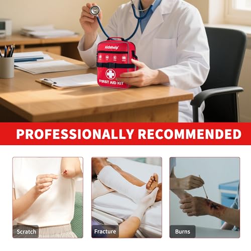 520 Pieces Premium First Aid Kit - Large Emergency Medical - Image 7