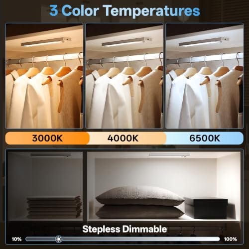 Under Cabinet Lighting Wireless,2400mAh Motion Sensor Light - Image 6