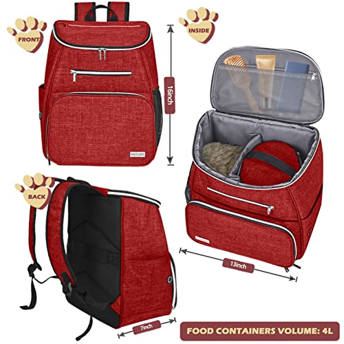 丨Dog Travel Bag Backpack, Airline Approved Pet Supplies Backpack - Image 4