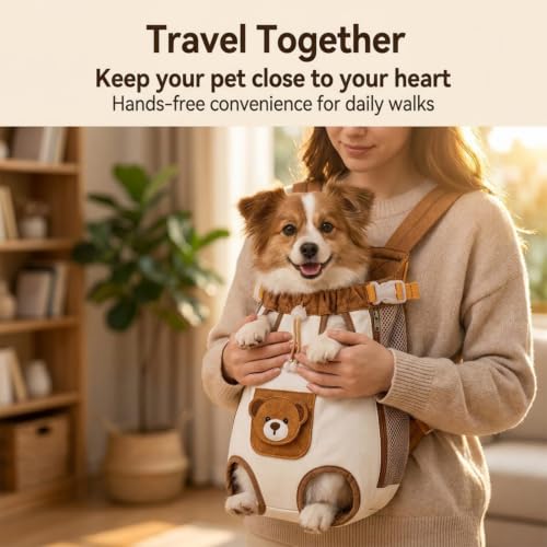 Pet Carrier Backpack, Front Carrier for Cats and Small Dogs - Image 3