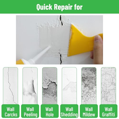 Bates- Drywall Repair Kit, 2 pcs of Wall Spackle Repair | Home Repair - Image 6