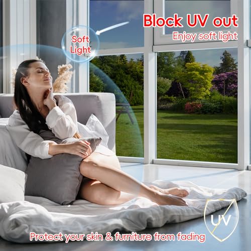 One Way Privacy Window Film Sun Blocking, Heat Blocking Window - Image 5