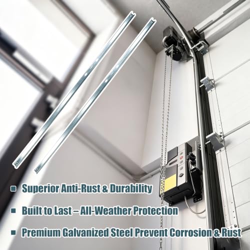 Garage Door Vertical Track Rail Replacement Kit for 7' Height - Image 6