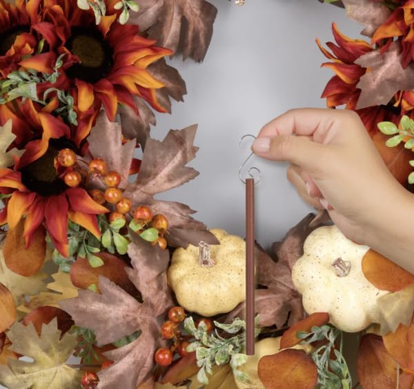 Scentsicles Autumn n Apples and Pumpkin n Cider Scented Stick Ornaments - 2 Bottles (12 Sticks Total)