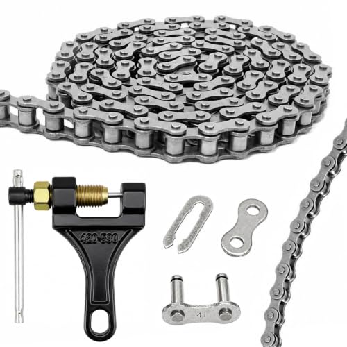 30ft #41 Roller Chain Compatible with Gate Openers, Garage Door - Image 2