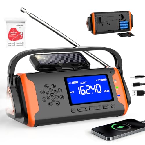 NOAA Weather Alert Radio Digital Display, Emergency Radio - Image 2