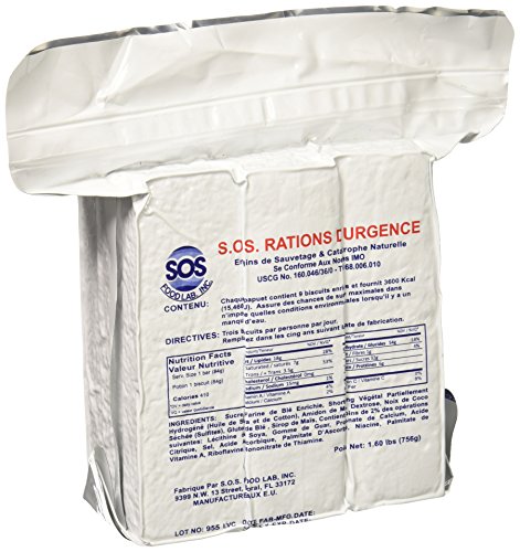 S.O.S. Rations Emergency 3600 Calorie Food Bar - 3 Day / - Image 2