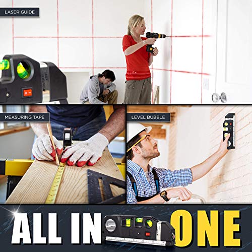 Stud Finder & Multifunction Device (Laser Level line, Leveler - Image 3
