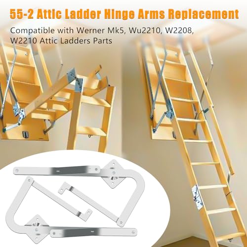 55-2 Attic Ladder Hinge Arms Replacement for Werner Mk5, WU2210 - Image 4