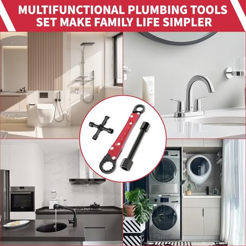 Angle Stop Wrench Kit, 3-Piece Plumbing Tool Set | Hand Tools - Image 6