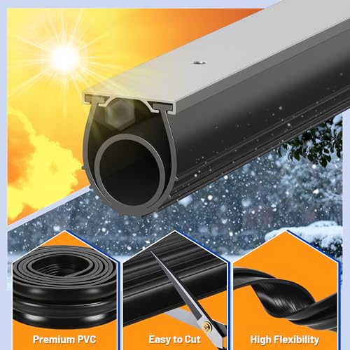 Garage Door Bottom Seal, 16.5FT Heavy-Duty Garage Door | Home Repair - Image 5