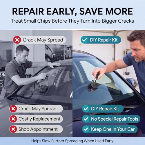 Windshield Repair Kit, DIY Chip & Crack Fix - Image 4