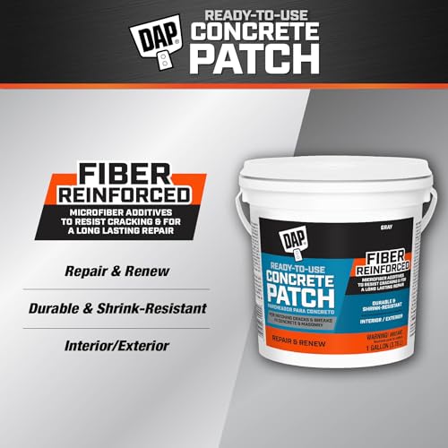 DAP Ready-Mixed Concrete Patch, Gray, 1 Gal (7079831090) - Image 4