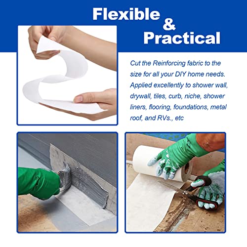 6 Inches x 76 Feet Waterproofing Membrane Anti Fracture | Home Repair - Image 5