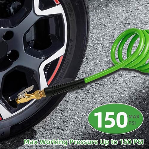 Lock On Air Chuck with Clip, 1/4" NPT Closed Flow Tire - Image 6