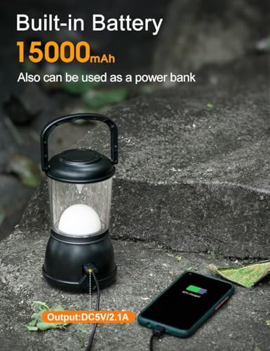 LED Camping Lantern Rechargeable, Up to 336H Running Time - Image 4