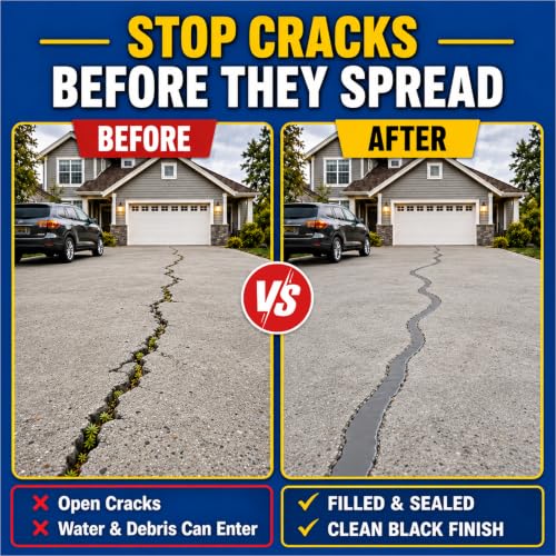 2 in 1 Concrete Crack Filler - Self Leveling Concrete | Home Repair - Image 5