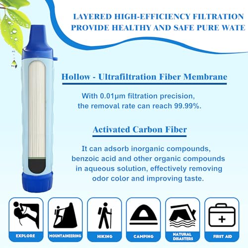 3L Gravity Fed Water Filtration System with Adjustable Tree Strap - Image 5