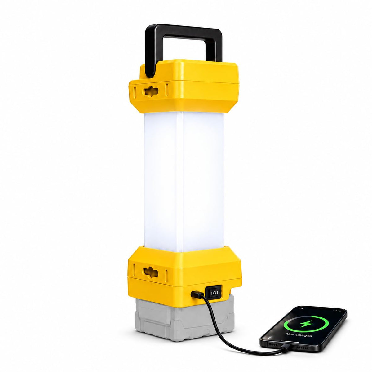 Cordless LED Lantern Compatible with DEWALT 20V MAX - Image 1