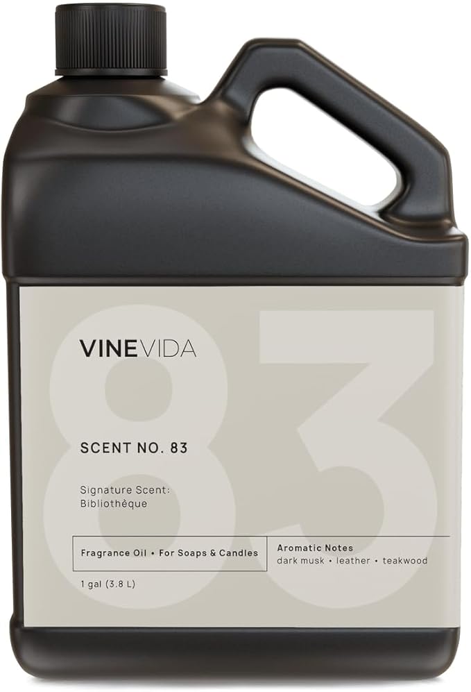 VINEVIDA [128oz] Scent No.83 Fragrance Oil for Candle Making and Soap Making - Premium Candle Scents for Soy Candles