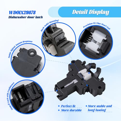 Upgraded WD01X29878 Dishwasher Door Latch Replacement – - Image 4