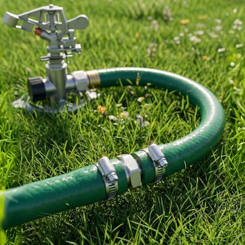 2Pcs 5/16" Barb x 3/4" GHT Male 304 Stainless Steel Garden - Image 3
