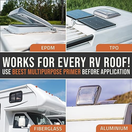BEEST RV Roof Coating White, 5 Gallon Covers up to 250 sq - Image 5