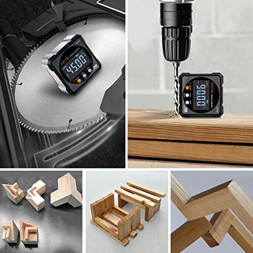 Digital Angle Finder & Gauge, Magnetic Dual Laser Inclinometer - Image 6