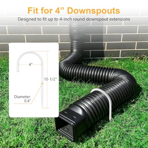 Iron Downspout Extension Fixing Pin, 4" Anchor Stake - Image 4