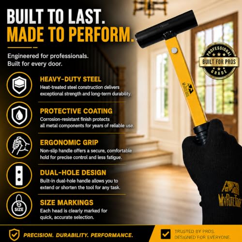 Door Hinge Adjustment Tool Kit. 4-in-1 Precision Hinge Gap - Image 6