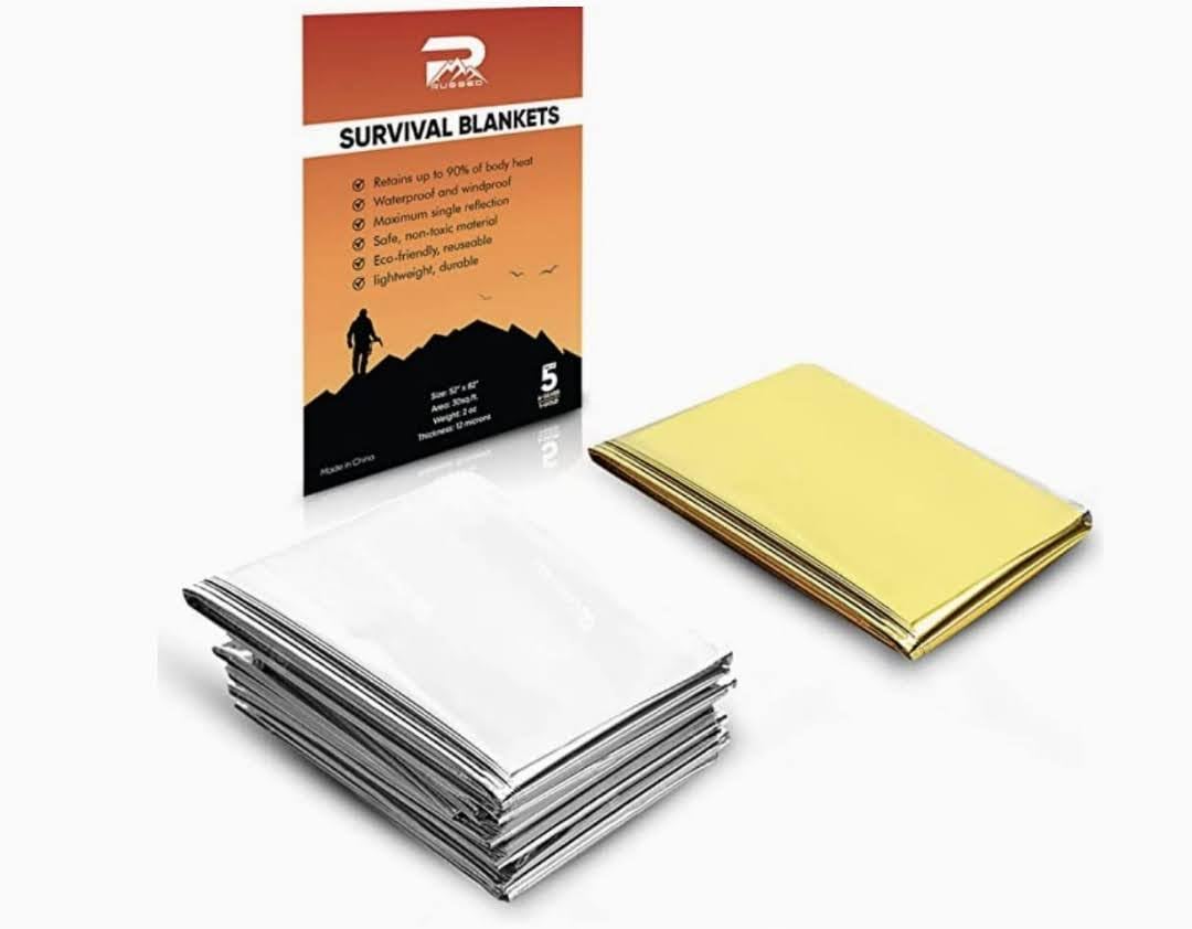 Survival Blankets - Waterproof & Windproof Emergency Cover - Image 1