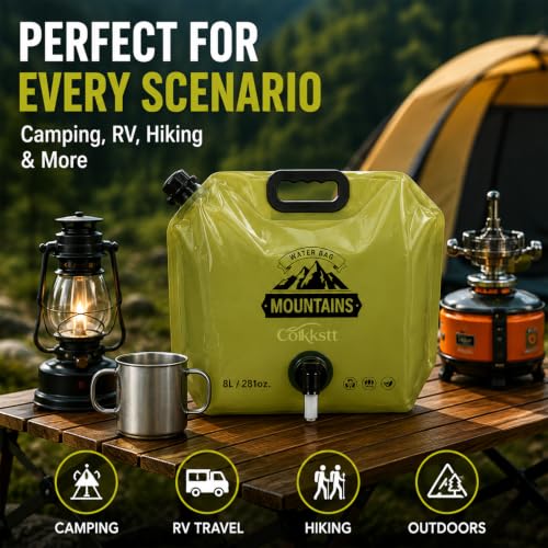 Collapsible Water Container - 8L/2 Gallon Water Jug - Image 8
