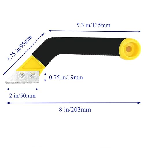 Running Man Grout Remover Tool, Sturdy Angled Grout Scraping Rake Tool with 3 Pieces Extra Blades Replacement for Tile Cleaning, 4 Pieces Silicone Sealant Tool