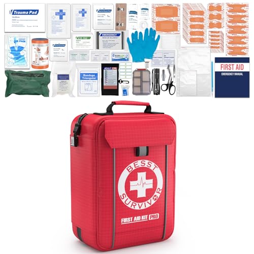 Comprehensive First Aid Kit -Labeled Compartments | Travel Essentials - Image 2