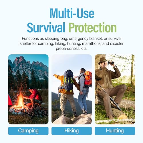 Ever Ready First Aid Mylar Rescue Blanket, Large Silver Thermal - Image 7