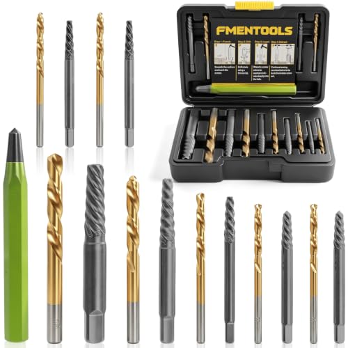 15Pcs Screw Extractor Set and Left Hand Drill Bit Set - Image 2