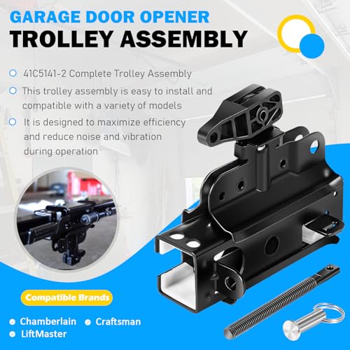 41C5141-1 & 41C5141-2 Garage Door Opener Trolley Assembly - Image 4
