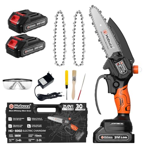 HOBUZA 6 Inch Brushless Mini Chainsaw, Lightweight - Image 2