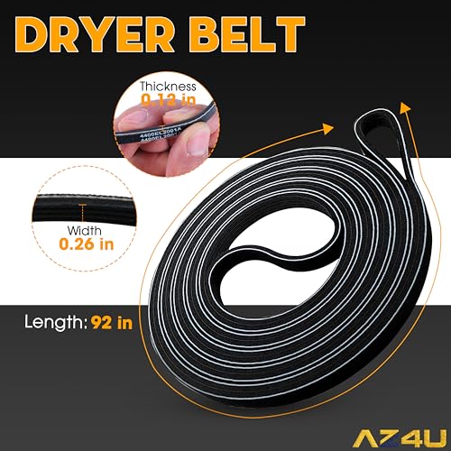 AZ4U Dryer Repair Kit Drum Roller Belt Pulley for LG | Home Repair - Image 4