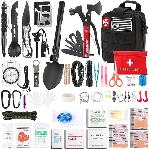 Survival Kit 256 in 1, First Aid Kit Survival Gear Tools - Image 2