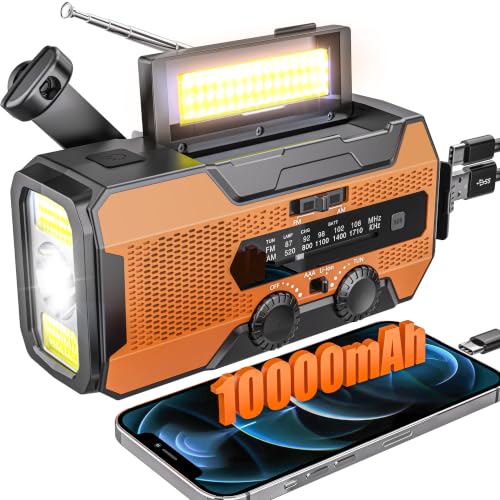 Solarbaby 10000mAh Hand Crank Emergency Radio, NOAA - Image 2