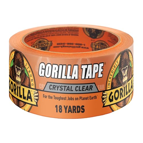 GORILLA Crystal Clear Tape, 1.88" x 18 yd - Image 2