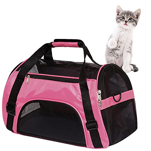 MuchL Cat Carrier for Cats Soft-Sided Travel Pat Carrier - Image 2