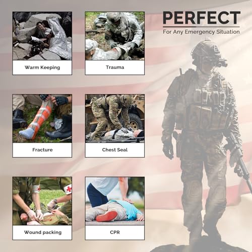 IFAK Trauma First Aid Kit Molle Pouches Emergency Survival - Image 6